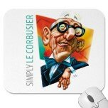 SIMPLY LE CORBUSIER Mousepad
