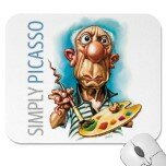 SIMPLY PICASSO Mousepad