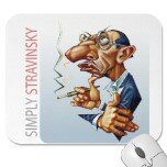 SIMPLY STRAVINSKY Mousepad