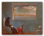 Portrait of Grandmother Ana Sewing, circa 1921