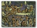 Bathers of La Costa Brava - Bathers of Llaner, 1923