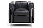 LC2 Petit Modele Armchair- Black Leather $2,965